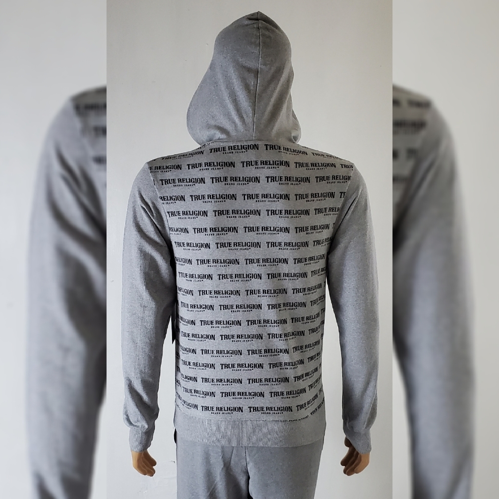 TRUE RELIGION LOUNGEWEAR HODDIE MENS - Picture 5 of 12